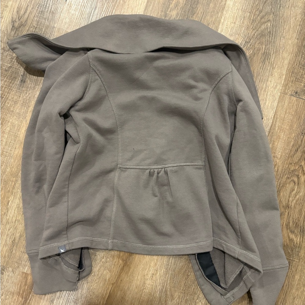Eddie Bauer Taupe Button-Up Jacket - Picture 2 of 3